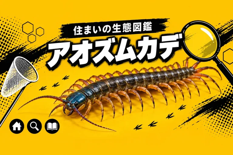 アオズムカデ
