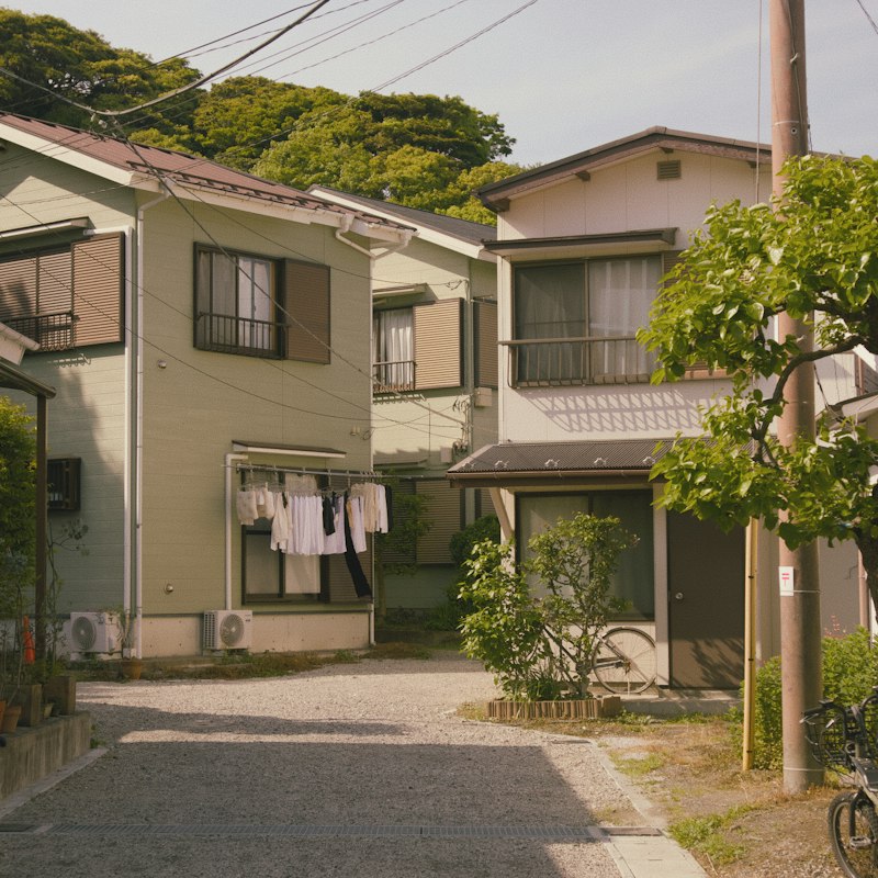 住宅街の一戸建て