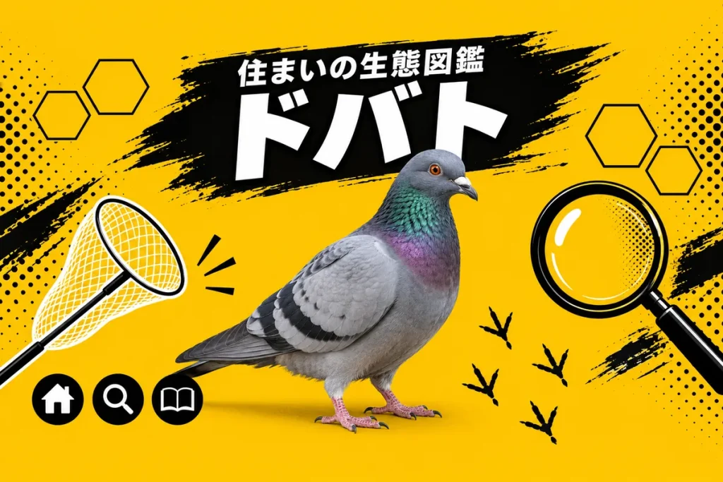 ドバトの生態とベランダに巣を作る理由｜フンの害・法律・キジバトとの違い
