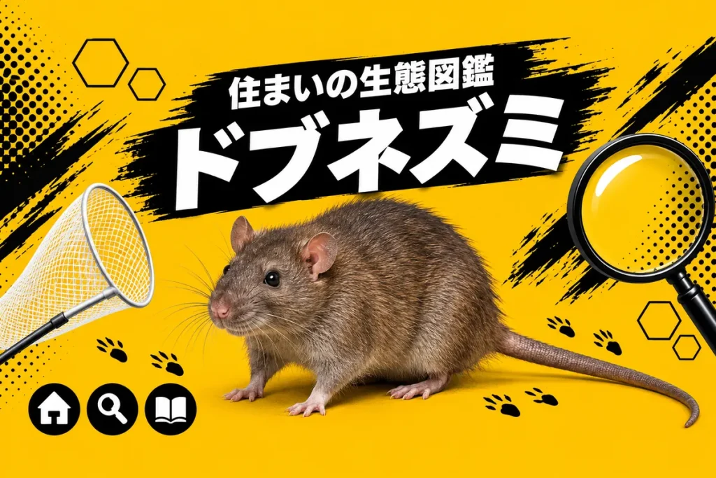 ドブネズミの生態と家に出る理由｜侵入経路・対策まで解説 