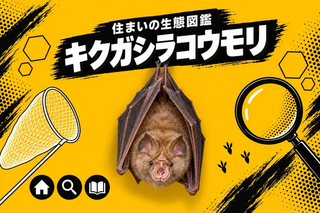 キクガシラコウモリの生態と家に出る理由｜侵入経路・被害・予防まで解説