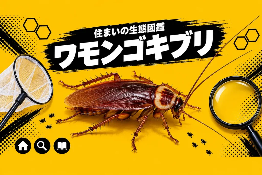 ワモンゴキブリの生態と発生する場所｜侵入経路・予防まで解説